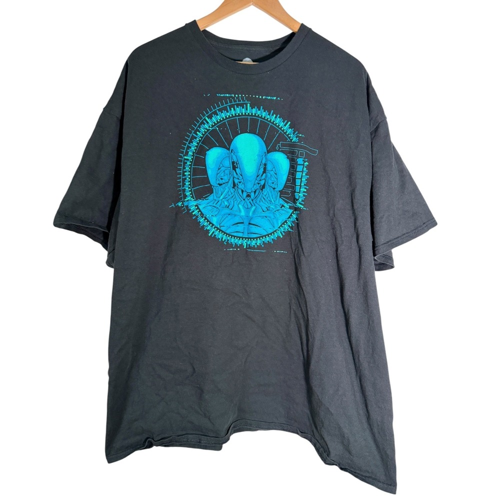 Lootwear Men's HBO Westworld Android Heads T Shirt Loot Crate Black 3XL